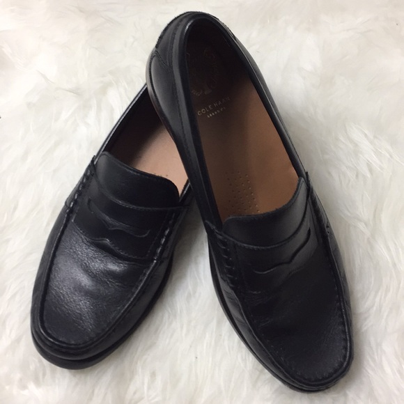 Cole Haan Other - Cole Haan pinched penny loafers in black